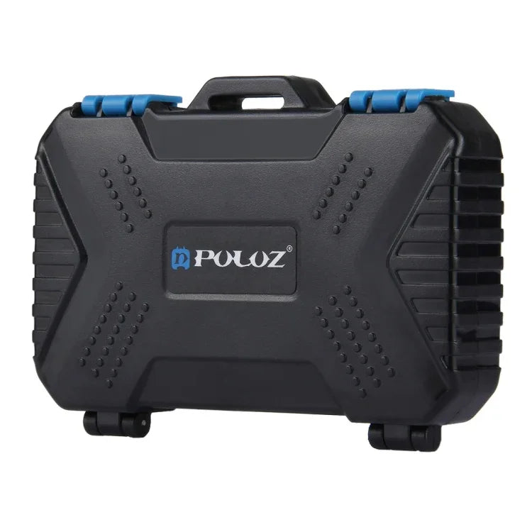 PULUZ Card Reader + 22 in 1 Memory Card Case for 1Standard SIM + 2Micro-SIM + 2Nano-SIM + 3CF + 7SD + 6TF + 1CARD PIN, 22 in 1 + Card Reader