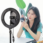 PULUZ Luzes de vídeo para vlogging, selfie e fotografia com anel LED curvo RGB de 20cm (7,9 polegadas), USB, regulável, temperatura de cor dupla, com suporte para telemóvel, RGBW 7,9 polegadas