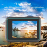 Película de Vidro Temperado 9H 2.5D para Lente + Ecrã LCD PULUZ para GoPro HERO12 Black /11 Black /10 Black /9 Black, Para GoPro HERO9 Black