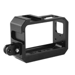 Estojo Protetor com Estrutura de Liga de Alumínio PULUZ com Slot para Base Cold Shoe & Adaptador para Base de Tripé para Insta360 One R, Para Gaiola de Estrutura Insta 360 One R (B), Para Gaiola de Estrutura Insta 360 One R (R)