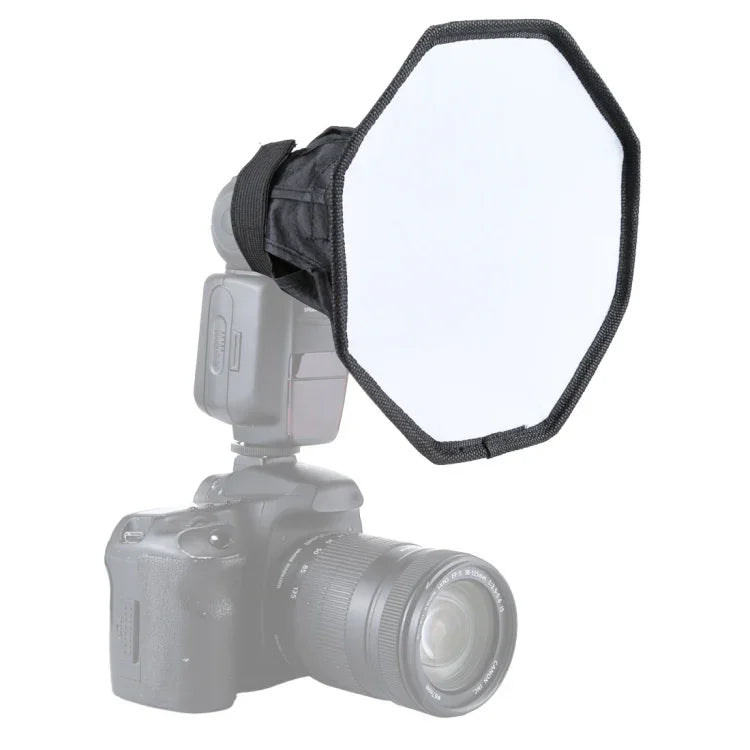 Difusor de Luz Suave Dobrável Estilo Octágono 20cm PULUZ, 20cm Octangle