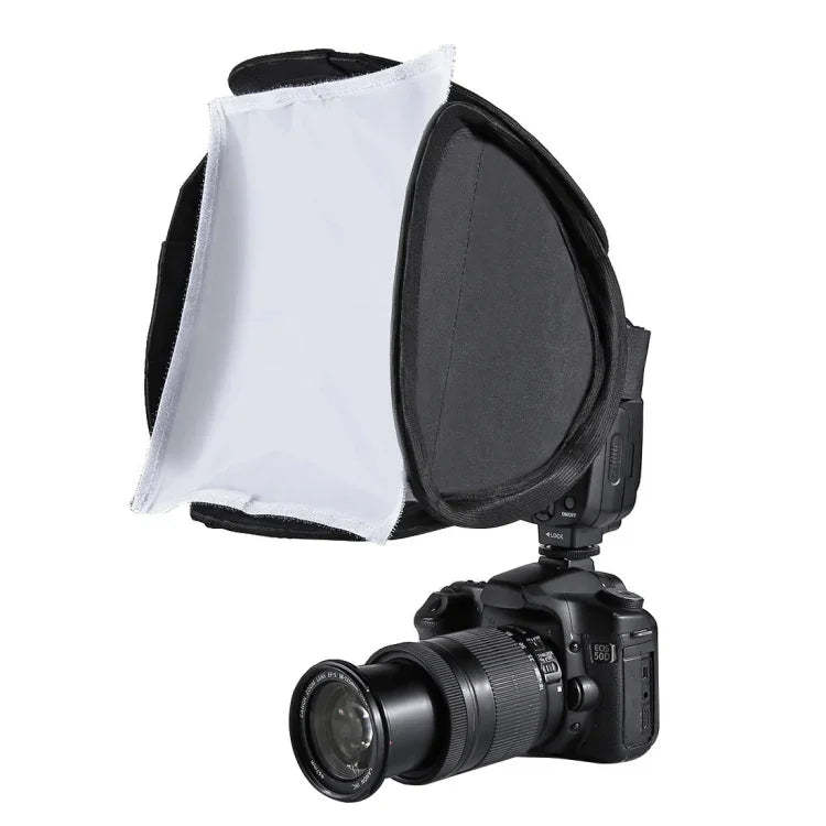 Difusor de Luz Flash Suave Dobrável PULUZ Softbox, Tamanho: 23cm x 23cm, Softbox 23cm