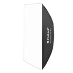 Difusor Softbox Retangular para Speedlite com Montagem Bowens PULUZ, Retângulo 60 x 90cm