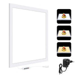 PULUZ 1000LM LED Acrílico Sem Polarização Luz Sem Sombra com Interruptor para Caixa de Estúdio Fotográfico de 40cm, Luz(US), Luz(UK), Luz(EU)