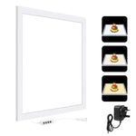 PULUZ 1000LM LED Acrílico Sem Polarização Luz Sem Sombra com Interruptor para Caixa de Estúdio Fotográfico de 40cm, Luz(US), Luz(UK), Luz(EU)