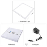 PULUZ 1000LM LED Acrílico Sem Polarização Luz Sem Sombra com Interruptor para Caixa de Estúdio Fotográfico de 40cm, Luz(US), Luz(UK), Luz(EU)