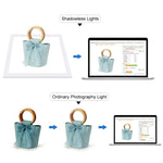 PULUZ 1000LM LED Acrílico Sem Polarização Luz Sem Sombra com Interruptor para Caixa de Estúdio Fotográfico de 40cm, Luz(US), Luz(UK), Luz(EU)