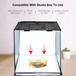 PULUZ 1000LM LED Acrílico Sem Polarização Luz Sem Sombra com Interruptor para Caixa de Estúdio Fotográfico de 40cm, Luz(US), Luz(UK), Luz(EU)