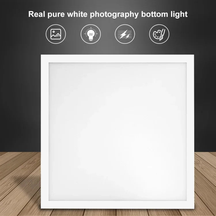 PULUZ 1000LM LED Acrílico Sem Polarização Luz Sem Sombra com Interruptor para Caixa de Estúdio Fotográfico de 40cm, Luz(US), Luz(UK), Luz(EU)