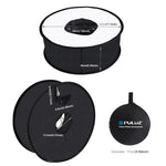 Difusor Dobrável PULUZ Softbox Redondo de 45cm para Macro e Retrato com Flash SpeedLite, Redondo 45cm