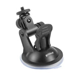 Suporte de Ventosa para Carro PULUZ com Parafuso & Adaptador de Suporte para Tripé & Bolsa de Armazenamento para GoPro, Insta360, DJI e Outras Câmaras de Ação, Suporte de Ventosa