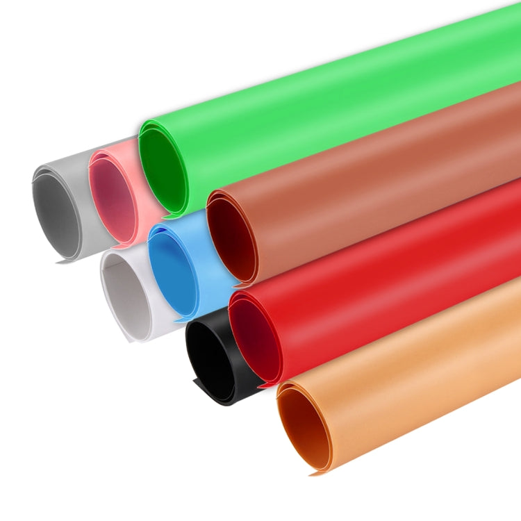 Kits de Papel PVC para Fundo Fotográfico PULUZ para Tenda de Estúdio, Tamanho: 121cm x 58cm, Fundo 60cm (Azul), Fundo 60cm (Vermelho), Fundo 60cm (B), Fundo 60cm (W)