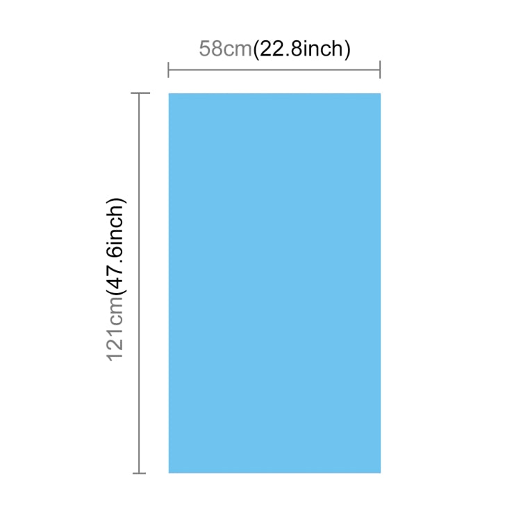 Kits de Papel PVC para Fundo Fotográfico PULUZ para Tenda de Estúdio, Tamanho: 121cm x 58cm, Fundo 60cm (Azul), Fundo 60cm (Vermelho), Fundo 60cm (B), Fundo 60cm (W)