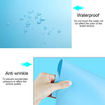 Kits de Papel PVC para Fundo Fotográfico PULUZ para Tenda de Estúdio, Tamanho: 121cm x 58cm, Fundo 60cm (Azul), Fundo 60cm (Vermelho), Fundo 60cm (B), Fundo 60cm (W)