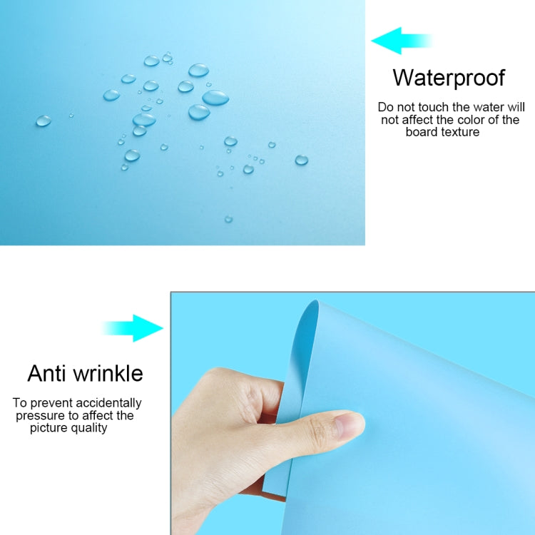 Kits de Papel PVC para Fundo Fotográfico PULUZ para Tenda de Estúdio, Tamanho: 121cm x 58cm, Fundo 60cm (Azul), Fundo 60cm (Vermelho), Fundo 60cm (B), Fundo 60cm (W)