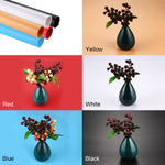 Kits de Papel PVC para Fundo Fotográfico PULUZ para Tenda de Estúdio, Tamanho: 121cm x 58cm, Fundo 60cm (Azul), Fundo 60cm (Vermelho), Fundo 60cm (B), Fundo 60cm (W)