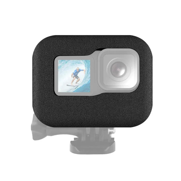PULUZ para GoPro HERO12 Black /11 Black /10 Black /9 Black Estojo com Para-Brisas de Espuma, Para GoPro HERO9 Black