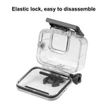 Estojo protetor impermeável PULUZ 60m com fecho e suporte básico & parafuso para GoPro HERO13 Black /12 Black /11 Black /10 Black /9 Black, Para GoPro HERO9 Black