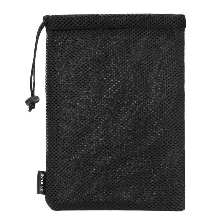 Bolsa de Armazenamento PULUZ com Cordão para GoPro, Insta360, DJI e Outros Acessórios para Câmaras de Ação, Bolsa de Flanela, Tamanho: 24.5cm x 20.5cm, Bolsa de Malha de Nylon, Tamanho: 21.5cm x 15.5cm