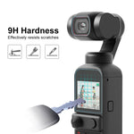 Protetor de lente em vidro temperado HD 9H 2.5D + película para ecrã para DJI OSMO Pocket 2, Para DJI OSMO Pocket 2