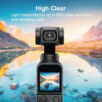 Protetor de lente em vidro temperado HD 9H 2.5D + película para ecrã para DJI OSMO Pocket 2, Para DJI OSMO Pocket 2