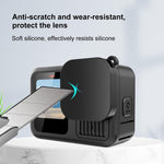 Tampa protetora para lente de câmara em borracha TPU macia resistente a riscos PULUZ para GoPro HERO12 Black /11 Black /10 Black /9 Black, Tampa de lente para GoPro HERO12 Black