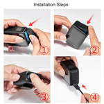Tampa lateral da interface da bateria em plástico POM PULUZ para GoPro HERO13 Black /12 Black /11 Black /10 Black /9 Black, Tampa lateral em plástico POM