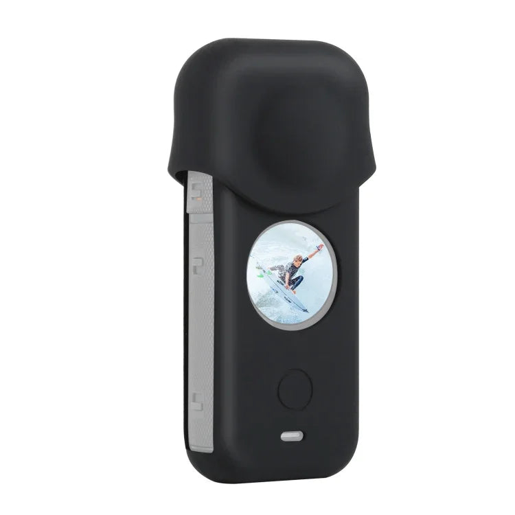 PULUZ Capa Protetora de Silicone à Prova de Poeira para Insta360 ONE X2, Capa para Insta360 ONE X2