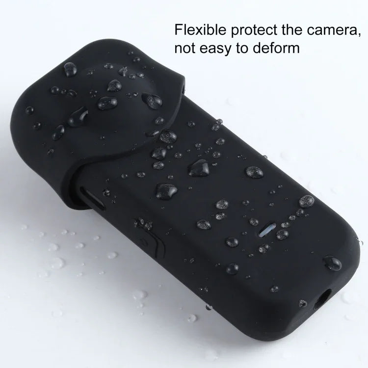 PULUZ Capa Protetora de Silicone à Prova de Poeira para Insta360 ONE X2, Capa para Insta360 ONE X2