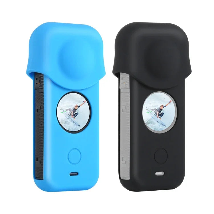PULUZ Capa Protetora de Silicone à Prova de Poeira para Insta360 ONE X2, Capa para Insta360 ONE X2