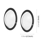 PULUZ Capa Protetora PC para Lente Insta360 One X2, Protetor de Lente para Insta360 ONE X2