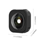 PULUZ Lente Max Mod Grande Angular para GoPro Hero13 Black / Hero12 Black / Hero11 Black / HERO10 Black / HERO9 Black, Para GoPro Hero13 Black / Hero12 Black