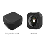 PULUZ Lente Max Mod Grande Angular para GoPro Hero13 Black / Hero12 Black / Hero11 Black / HERO10 Black / HERO9 Black, Para GoPro Hero13 Black / Hero12 Black