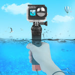 PULUZ Empunhadura Flutuante de Espuma com Correia e Base de Libertação Rápida para GoPro, Insta360, DJI e Outras Câmaras de Ação, Empunhadura Flutuante de Espuma