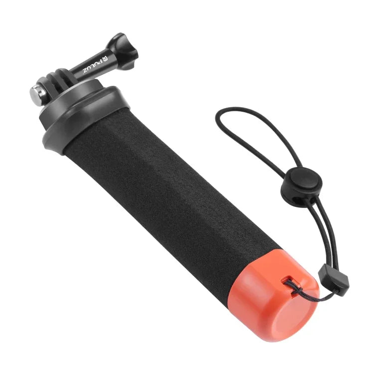 PULUZ Empunhadura Flutuante de Espuma com Correia e Base de Libertação Rápida para GoPro, Insta360, DJI e Outras Câmaras de Ação, Empunhadura Flutuante de Espuma
