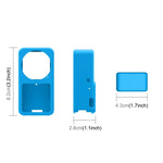 Capa Protetora de Silicone PULUZ para DJI Action 2, Para DJI Action 2