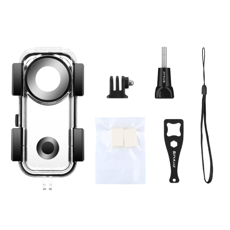Caixa Subaquática Impermeável PULUZ 30m para Insta360 ONE X2, Caixa Subaquática para Insta360 ONE X2
