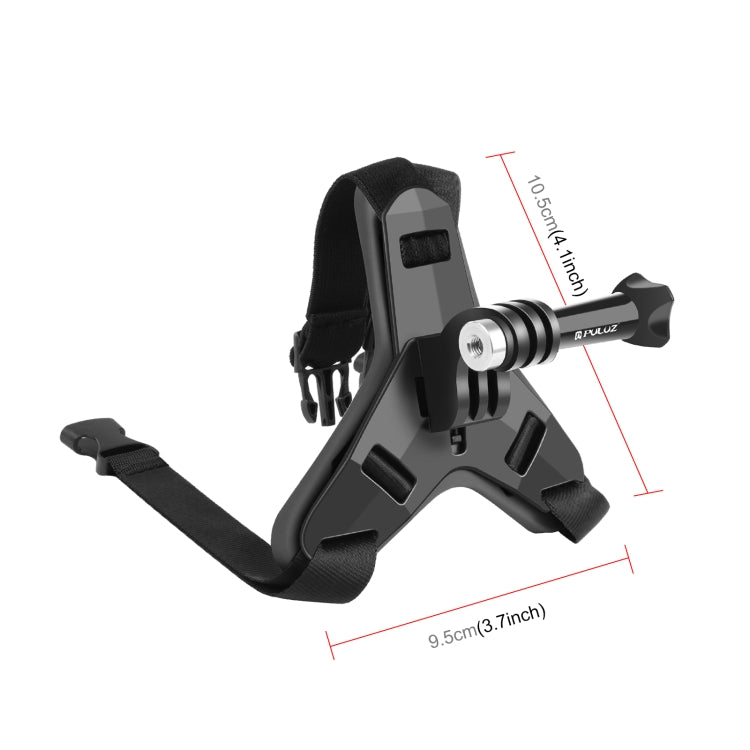 Suporte para Correia de Queixo de Capacete de Motocicleta PULUZ para GoPro, DJI Osmo Action e Outras Câmaras de Ação, Correia de Queixo de Capacete (Preto), Correia de Queixo de Capacete (Laranja), Correia de Queixo de Capacete (Azul)