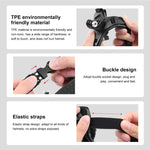 Suporte para Correia de Queixo de Capacete de Motocicleta PULUZ para GoPro, DJI Osmo Action e Outras Câmaras de Ação, Correia de Queixo de Capacete (Preto), Correia de Queixo de Capacete (Laranja), Correia de Queixo de Capacete (Azul)