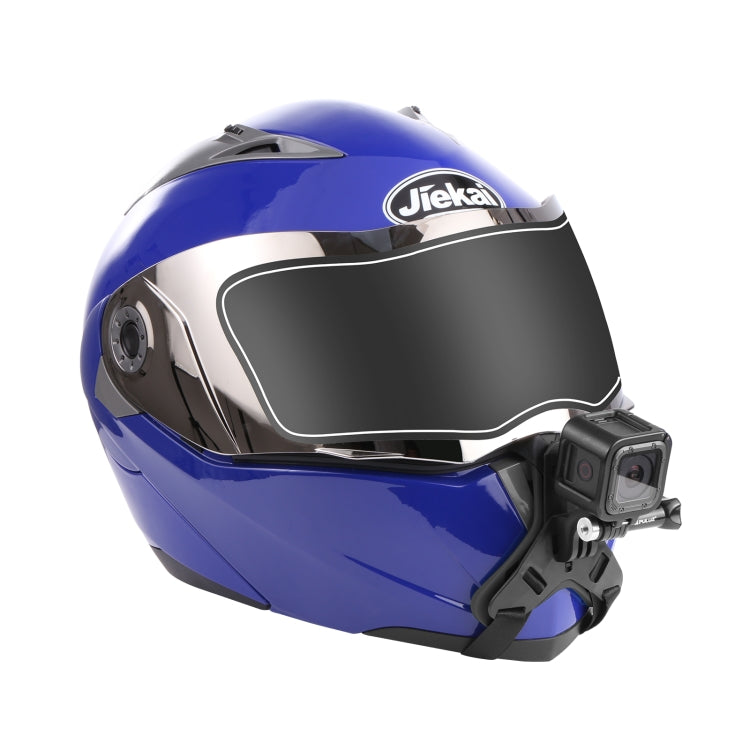 Suporte para Correia de Queixo de Capacete de Motocicleta PULUZ para GoPro, DJI Osmo Action e Outras Câmaras de Ação, Correia de Queixo de Capacete (Preto), Correia de Queixo de Capacete (Laranja), Correia de Queixo de Capacete (Azul)