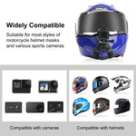 Suporte para Correia de Queixo de Capacete de Motocicleta PULUZ para GoPro, DJI Osmo Action e Outras Câmaras de Ação, Correia de Queixo de Capacete (Preto), Correia de Queixo de Capacete (Laranja), Correia de Queixo de Capacete (Azul)