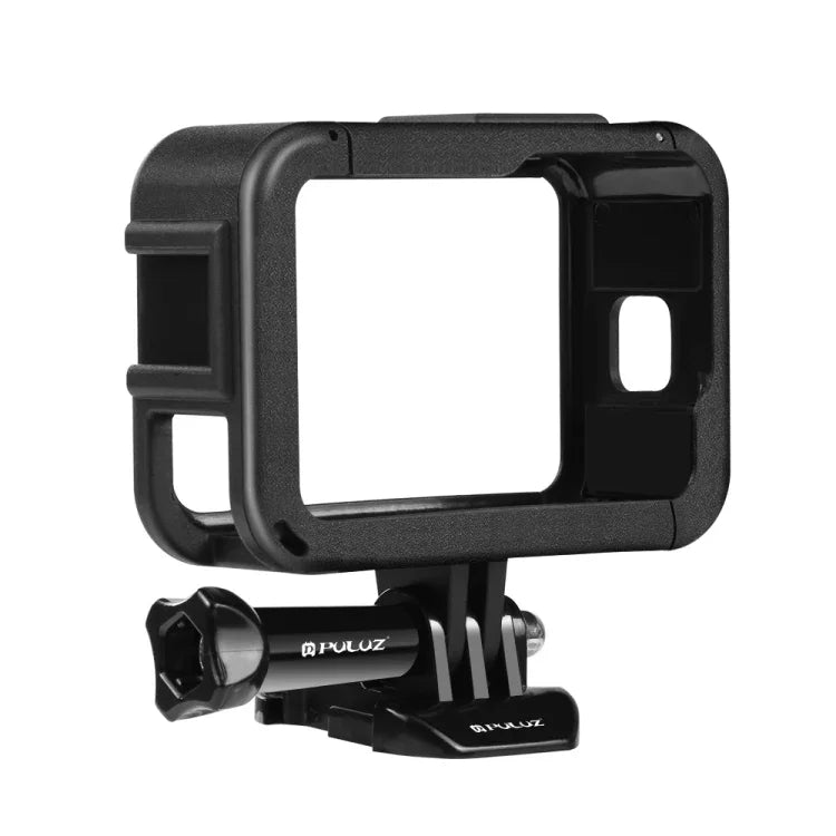 Gaiola de Montagem PA Recarregável PULUZ com Slot de Base Cold Shoe para GoPro HERO13 Black /12 Black /11 Black /11 Black Mini /10 Black /9 Black, Gaiola de Montagem PA Recarregável