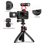 Gaiola de Expansão PA PULUZ com Tampa de Interface Lateral para GoPro HERO12 Black /11 Black /10 Black /9 Black, Gaiola PA com Tampa Lateral