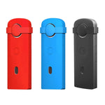 Capa Protetora de Silicone PULUZ com Tampa para Lente para Câmara Panorâmica Ricoh Theta SC2 360, Capa de Silicone para Ricoh Theta SC2 (Preto)