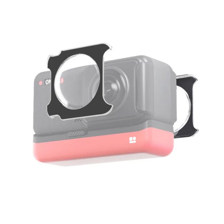 Capa Protetora para Lentes PULUZ em PC para Insta360 One R / RS / Sphere