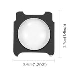 Capa Protetora para Lentes PULUZ em PC para Insta360 One R / RS / Sphere