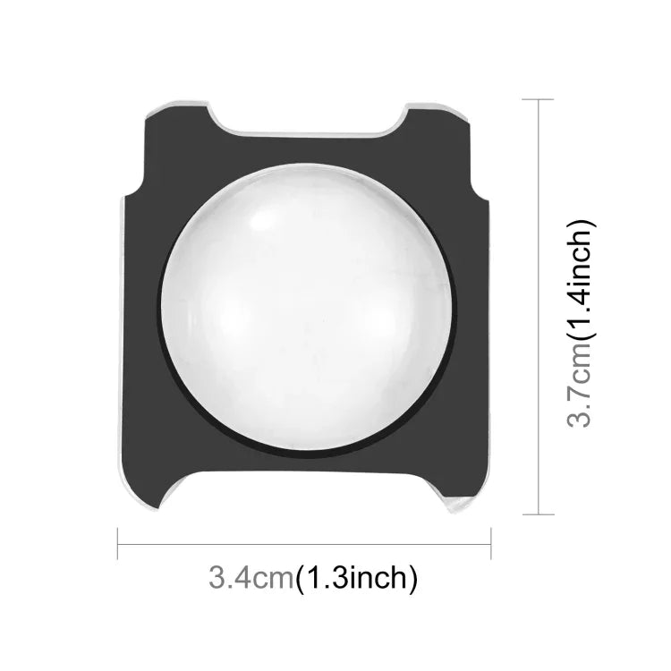 Capa Protetora para Lentes PULUZ em PC para Insta360 One R / RS / Sphere