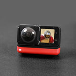 Capa Protetora para Lentes PULUZ em PC para Insta360 One R / RS / Sphere