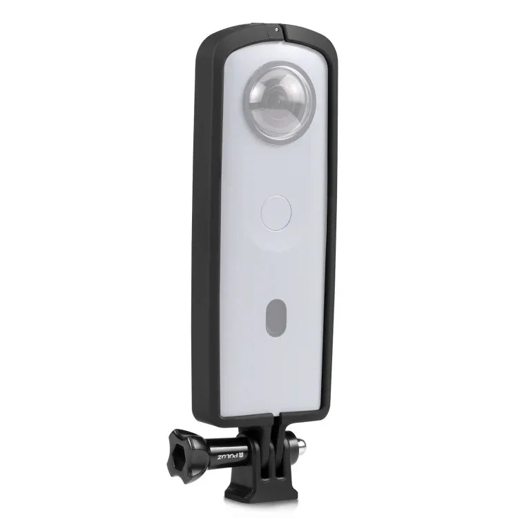 Estrutura Protetora em Plástico PC ABS PULUZ para Ricoh Theta SC2, com Adaptador de Montagem e Parafuso, Estrutura Plástica para Ricoh Theta SC2