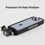 Estrutura Protetora em Plástico PC ABS PULUZ para Ricoh Theta SC2, com Adaptador de Montagem e Parafuso, Estrutura Plástica para Ricoh Theta SC2
